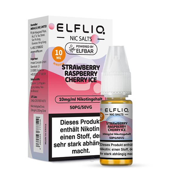 Elfbar ELFLIQ 10ml Cherry 10 mg/ml
