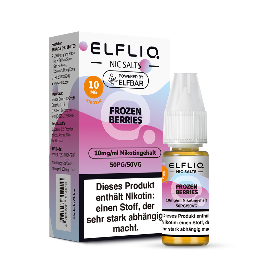 Elfbar ELFLIQ 10ml Frozen Berries 10 mg/ml