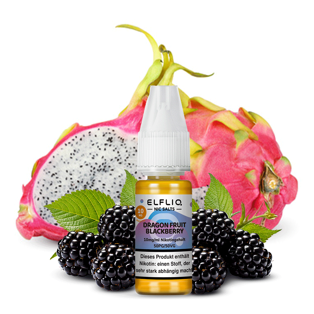 Elfbar ELFLIQ 10ml Dragon Fruit Blackberry 10 mg/ml
