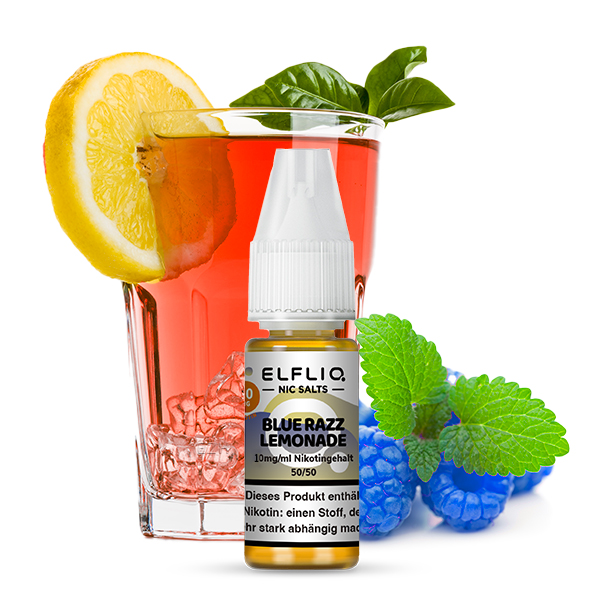 Elfbar ELFLIQ 10ml Blue Razz Lemonade 10 mg/ml