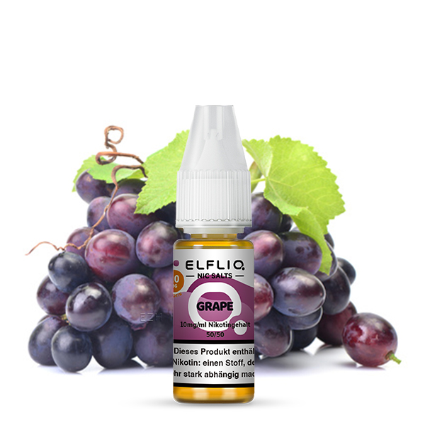 Elfbar ELFLIQ 10ml Grape 10 mg/ml