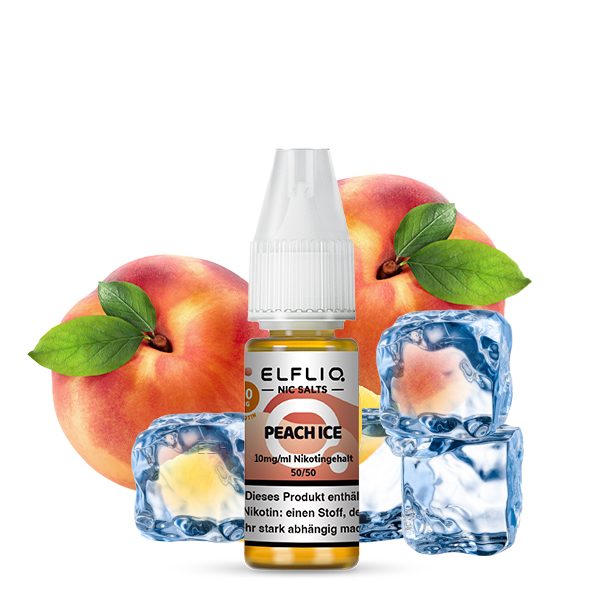 Elfbar ELFLIQ 10ml Peach Ice 10 mg/ml
