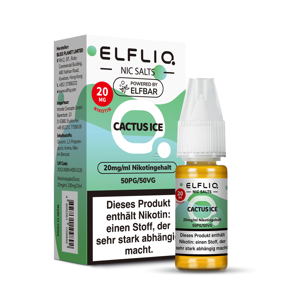 Elfbar ELFLIQ 10ml Cactus Ice 20 mg/ml