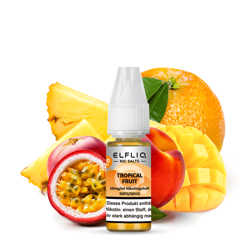 Elfbar ELFLIQ 10ml Tropical Fruit 10 mg/ml
