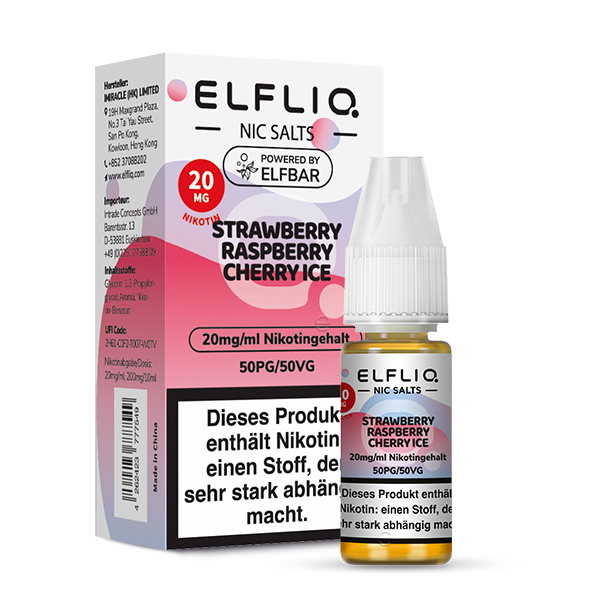 Elfbar ELFLIQ 10ml Cherry 20 mg/ml