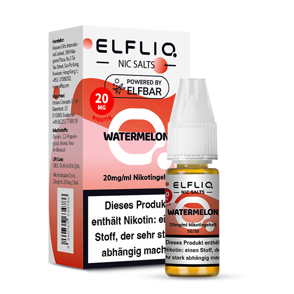 Elfbar ELFLIQ 10ml 20 mg/ml Watermelon