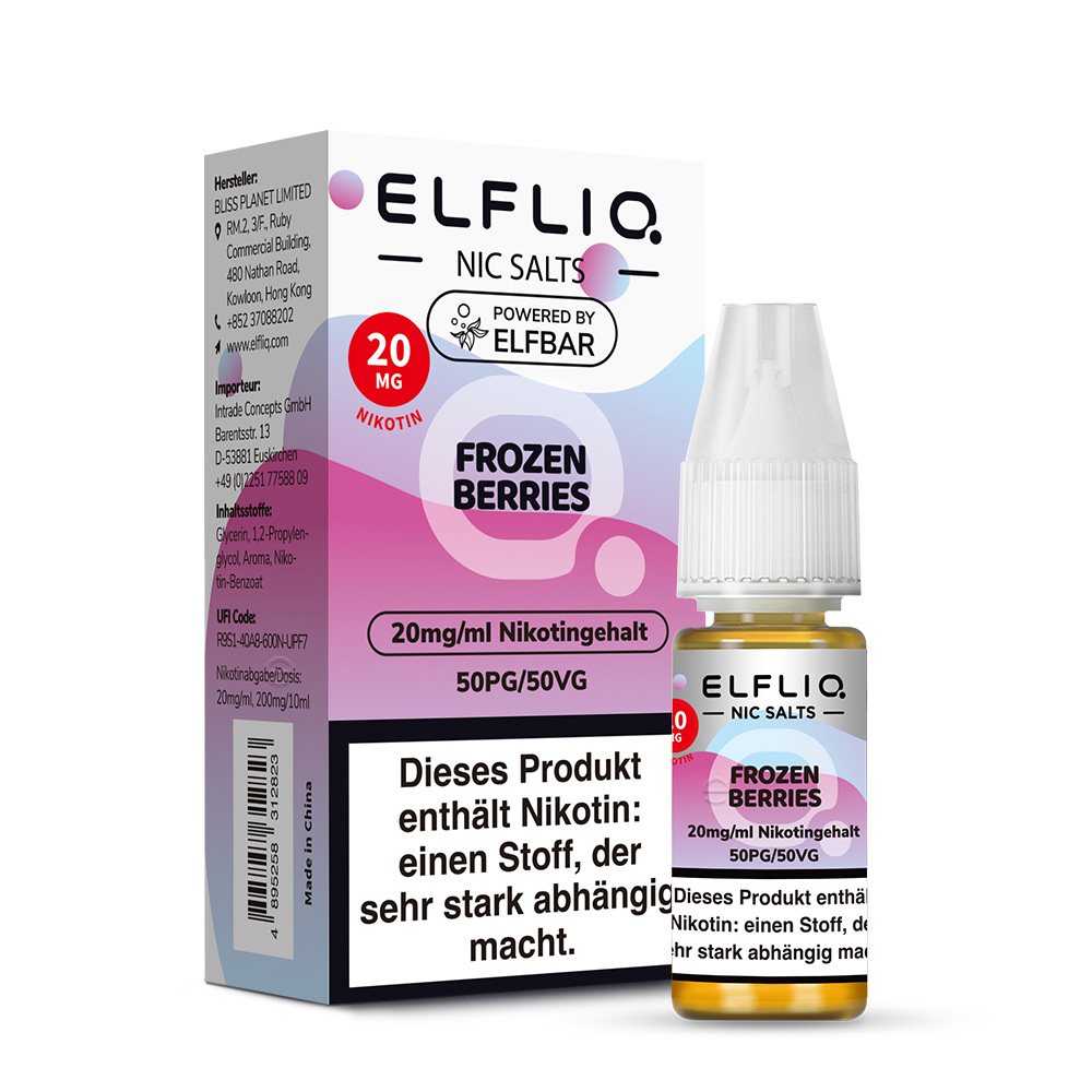 Elfbar ELFLIQ 10ml Frozen Berries 20 mg/ml