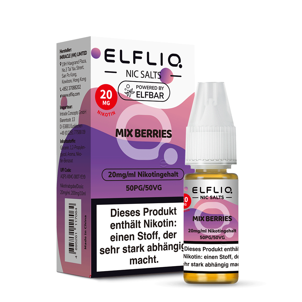 Elfbar ELFLIQ 10ml Mix Berries 20 mg/ml