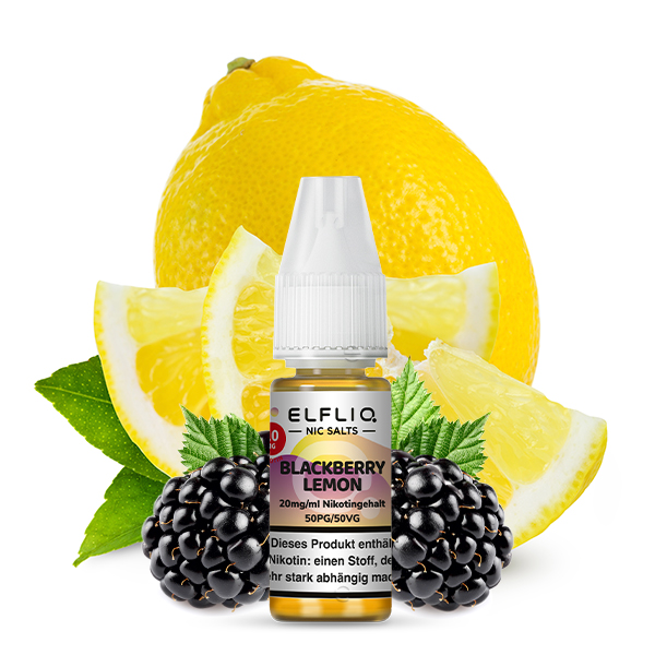 Elfbar ELFLIQ 10ml Blackberry Lemon 20 mg/ml