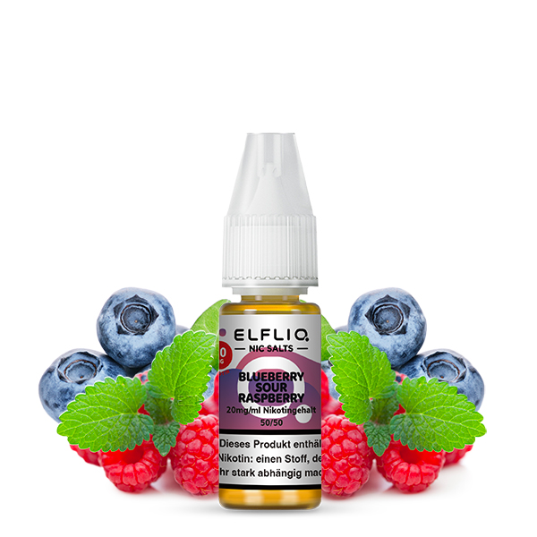 Elfbar ELFLIQ 10ml Blueberry Sour Raspberry 20 mg/ml