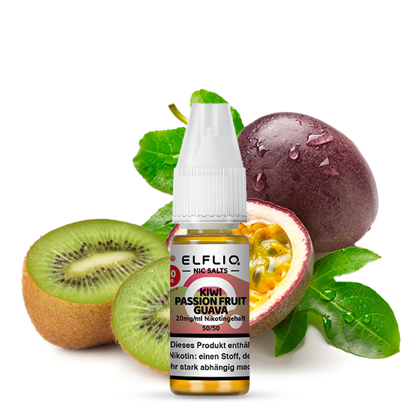 Elfbar ELFLIQ 10ml Kiwi Passion Fruit Guava 20 mg/ml