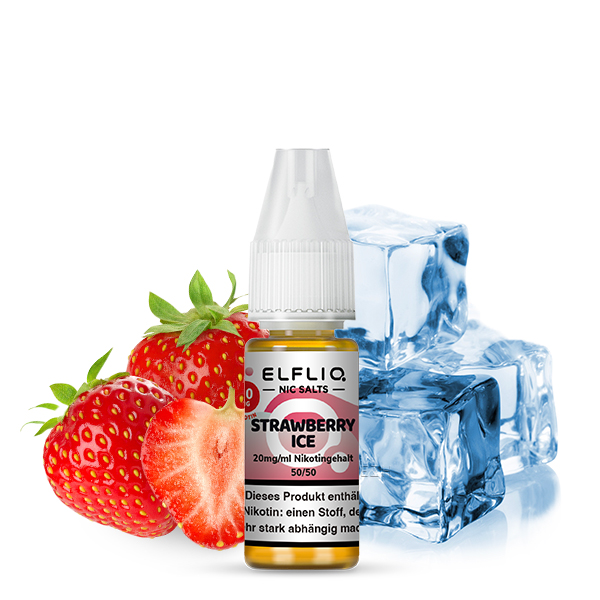 Elfbar ELFLIQ 10ml Strawberry Ice 20 mg/ml