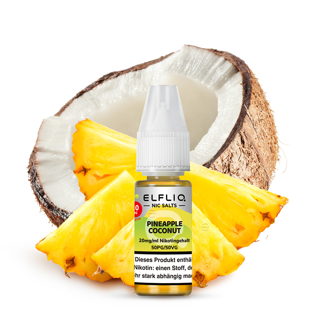 Elfbar ELFLIQ 10ml Pineapple Coconut 20 mg/ml