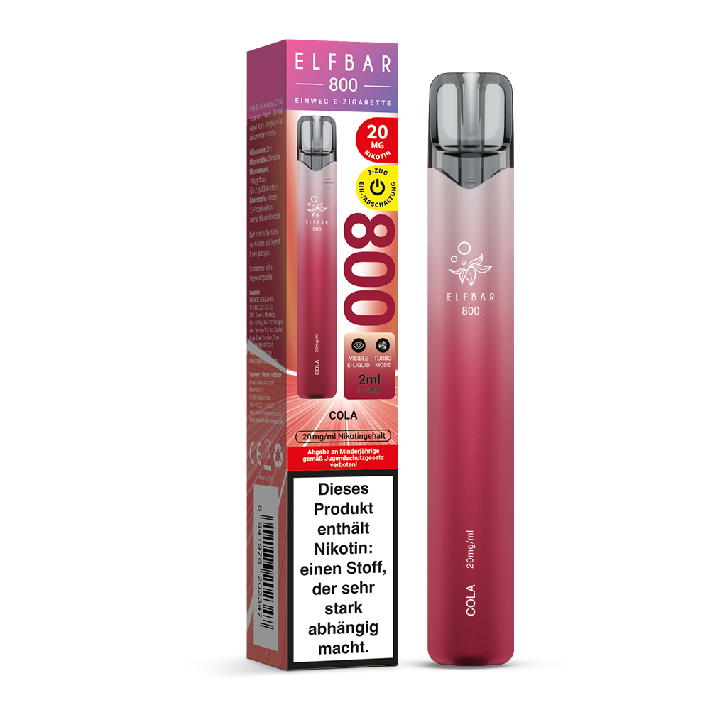 Elfbar 800 20 mg/ml Cola