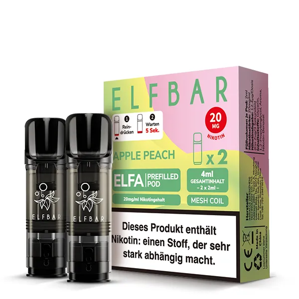 Elfbar ELFA Pods Apple Peach 20 mg/ml