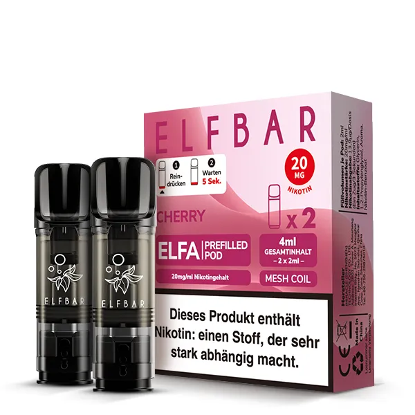 Elfbar ELFA Pods Cherry 20 mg/ml