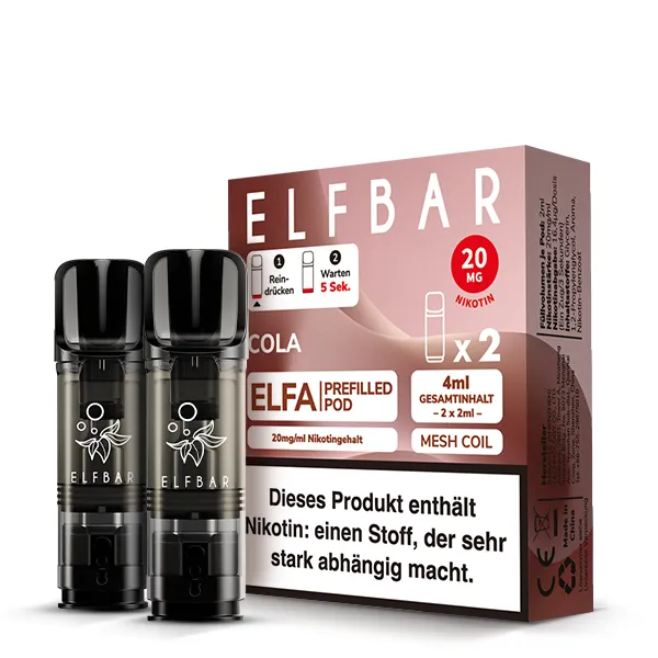 Elfbar ELFA Pods Cola 20 mg/ml