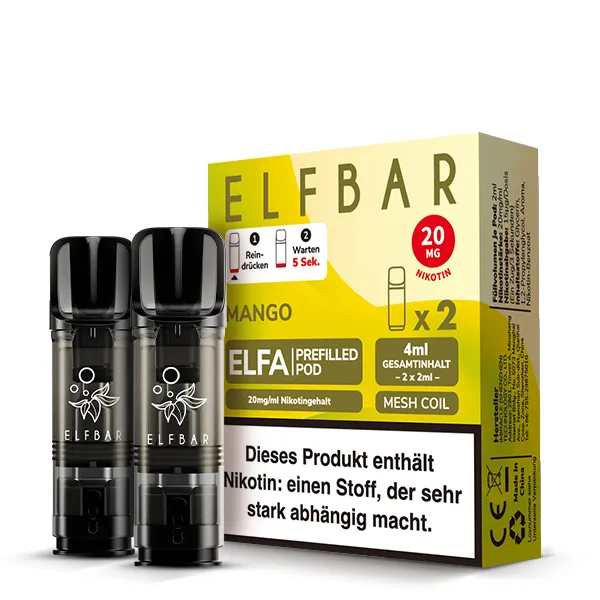 Elfbar ELFA Pods Mango 20 mg/ml