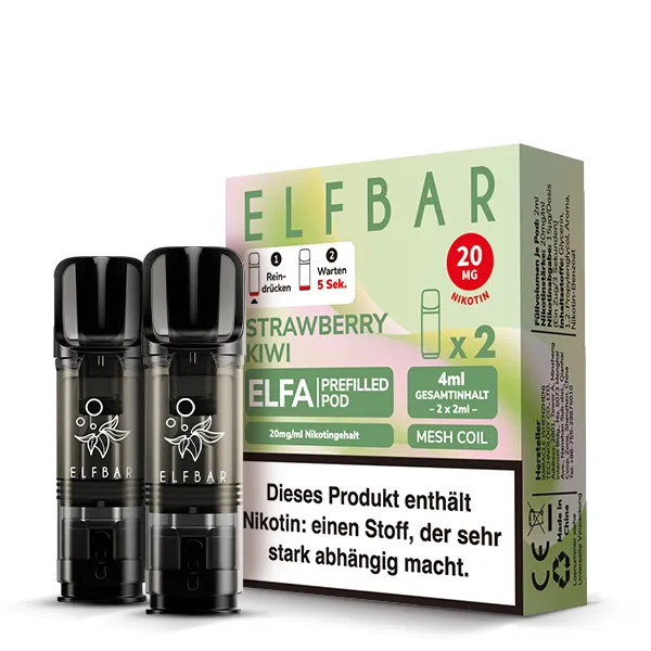 Elfbar ELFA Pods Strawberry Kiwi 20 mg/ml