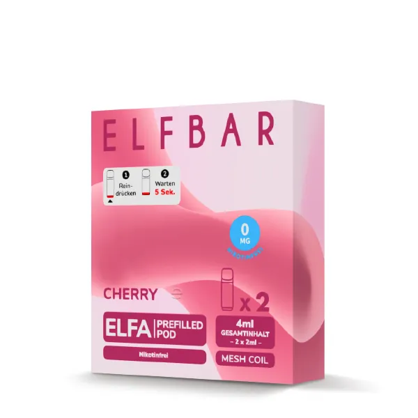 Elfbar ELFA Pods Cherry 0 mg/ml