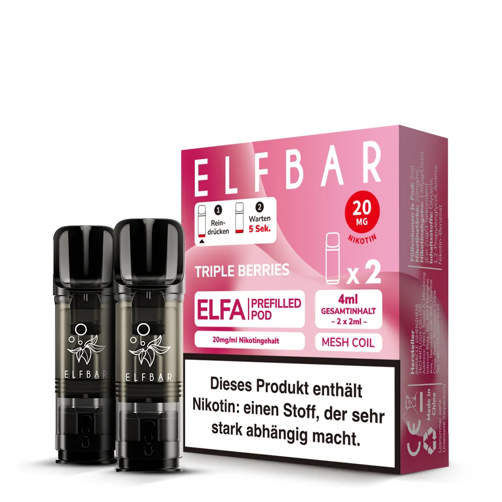 Elfbar ELFA Pods Triple Berries 20 mg/ml