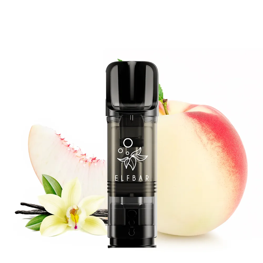 Elfbar ELFA Pods Vanilla White Peach 20 mg/ml
