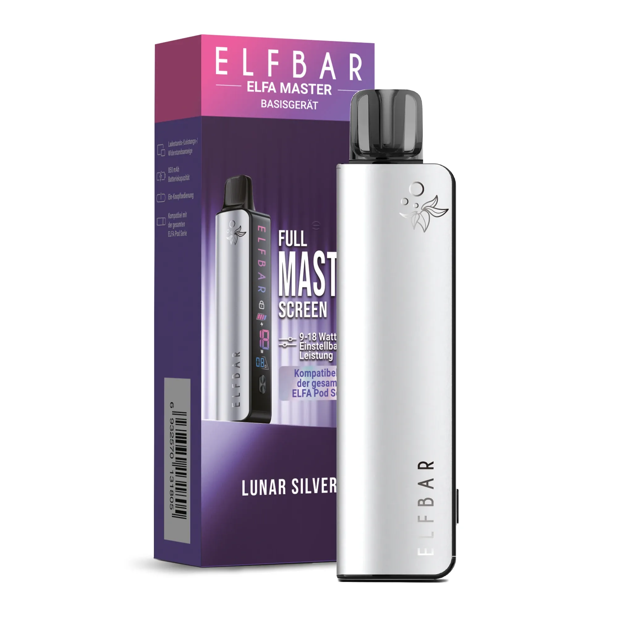 Elfbar ELFA MASTER lunar silver
