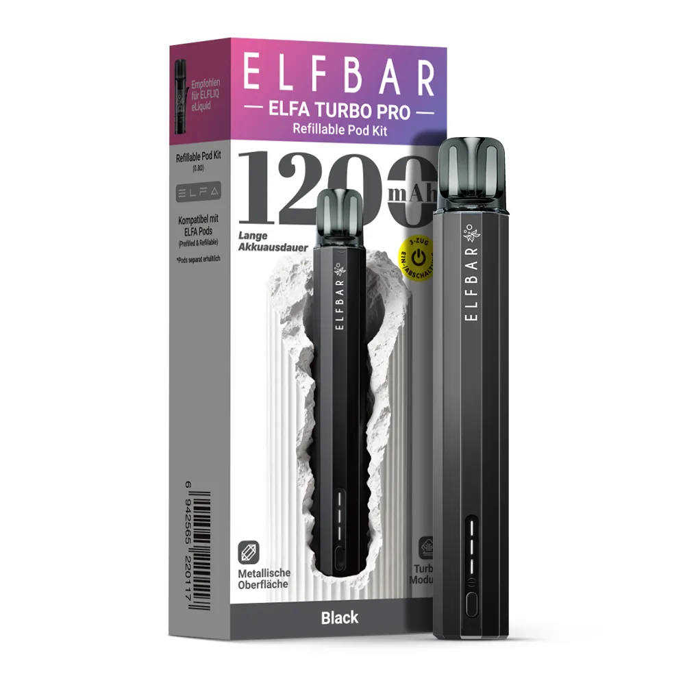 Elfbar ELFA Turbo Pro black