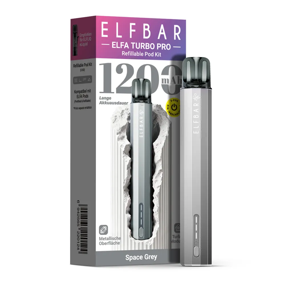 Elfbar ELFA Turbo Pro space grey
