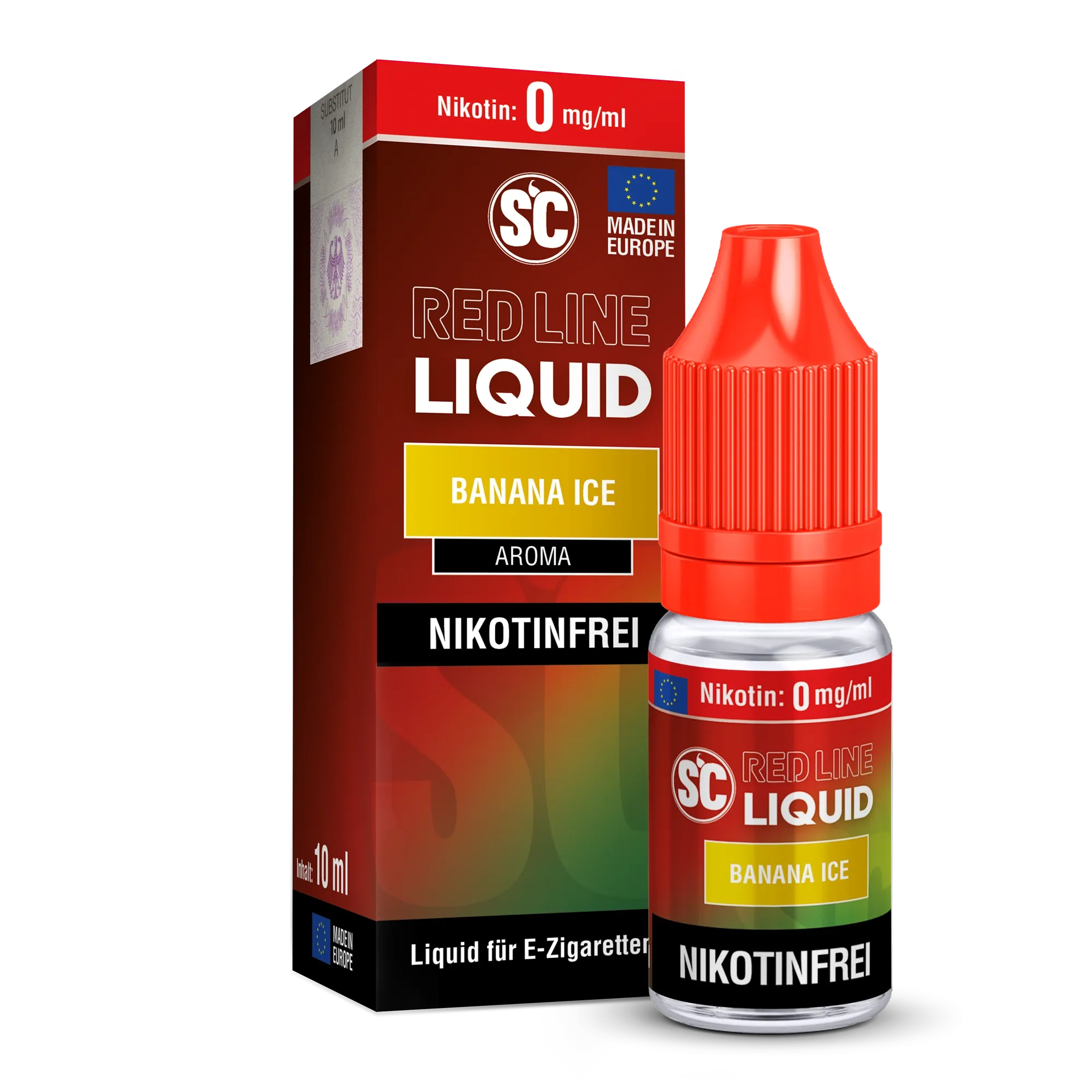 SC Redline 10ml Banana Ice 0 mg/ml