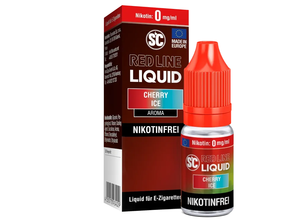 SC Redline 10ml Cherry Ice 0 mg/ml