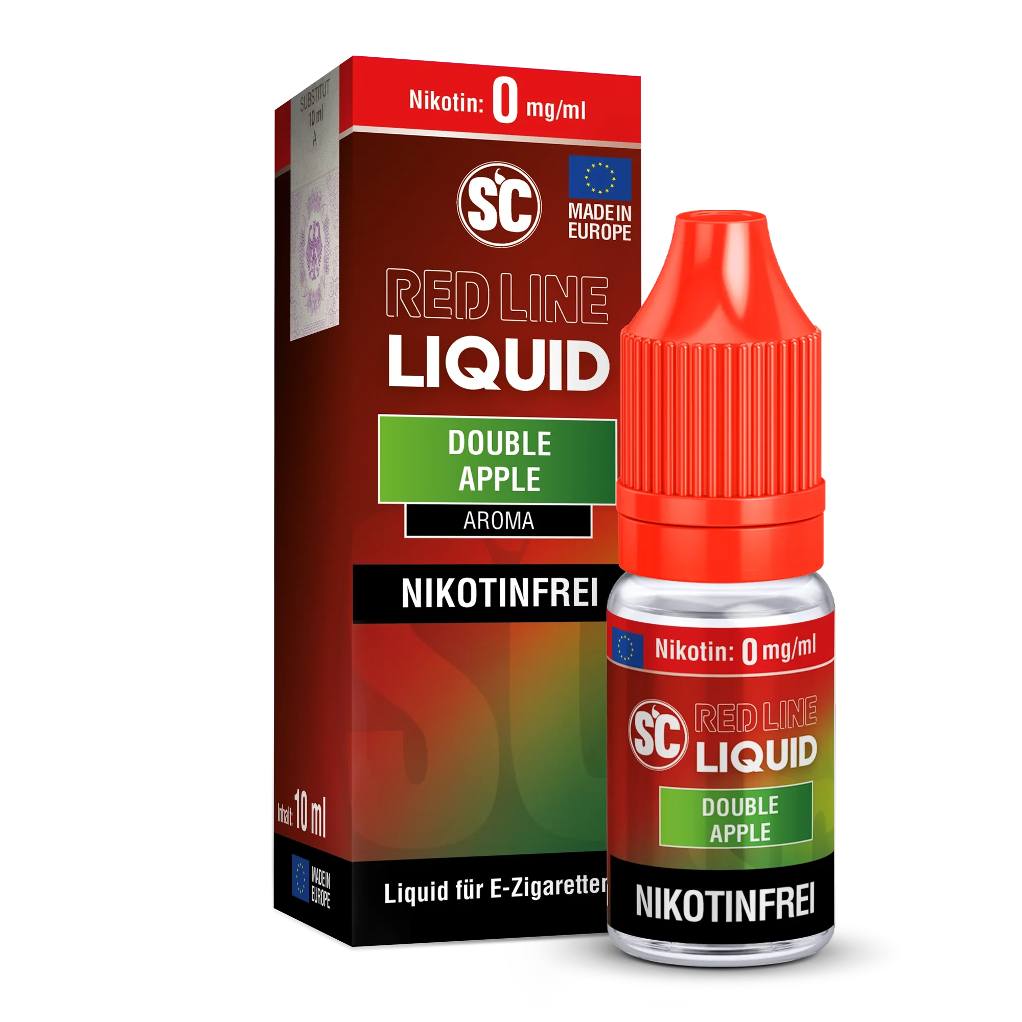 SC Redline 10ml Double Apple 0 mg/ml