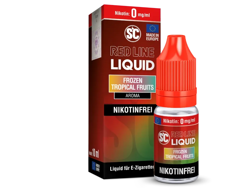 SC Redline 10ml Frozen Tropical Fruits 0 mg/ml