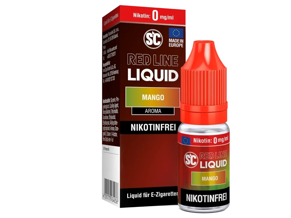 SC Redline 10ml Mango 0 mg/ml