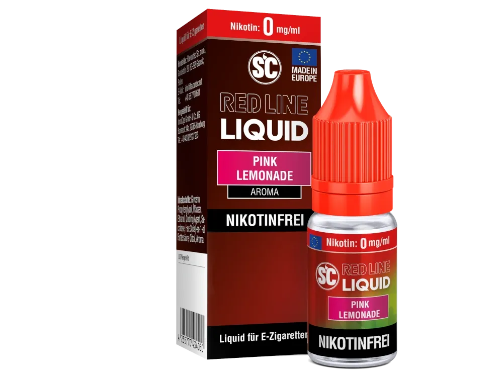 SC Redline 10ml Pink Lemonade 0 mg/ml