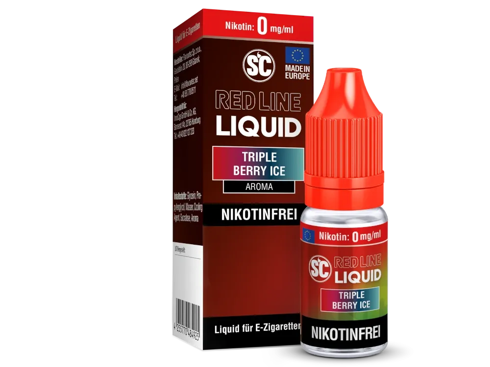 SC Redline 10ml Triple Berry Ice 0 mg/ml