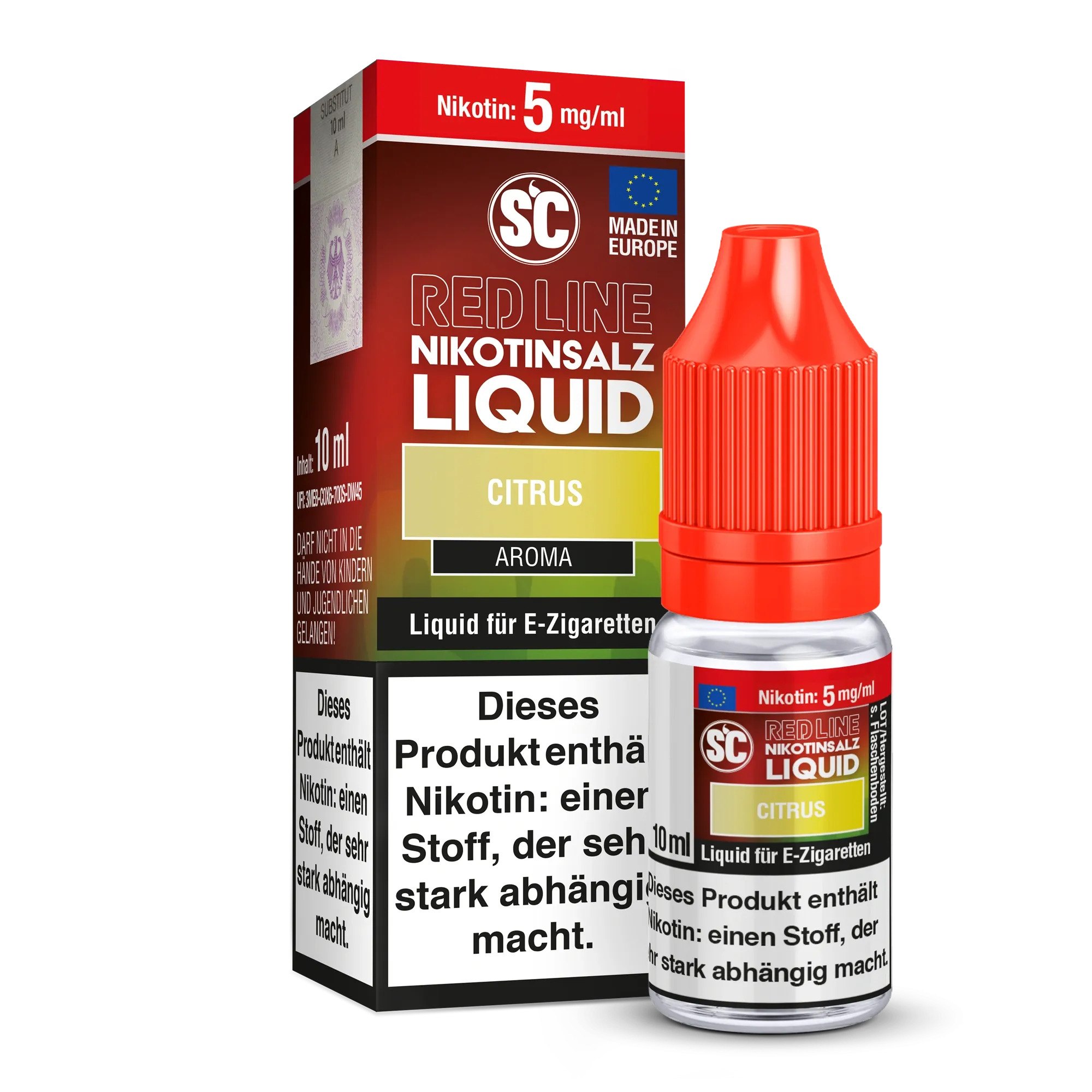 SC Redline 10ml Citrus 5 mg/ml