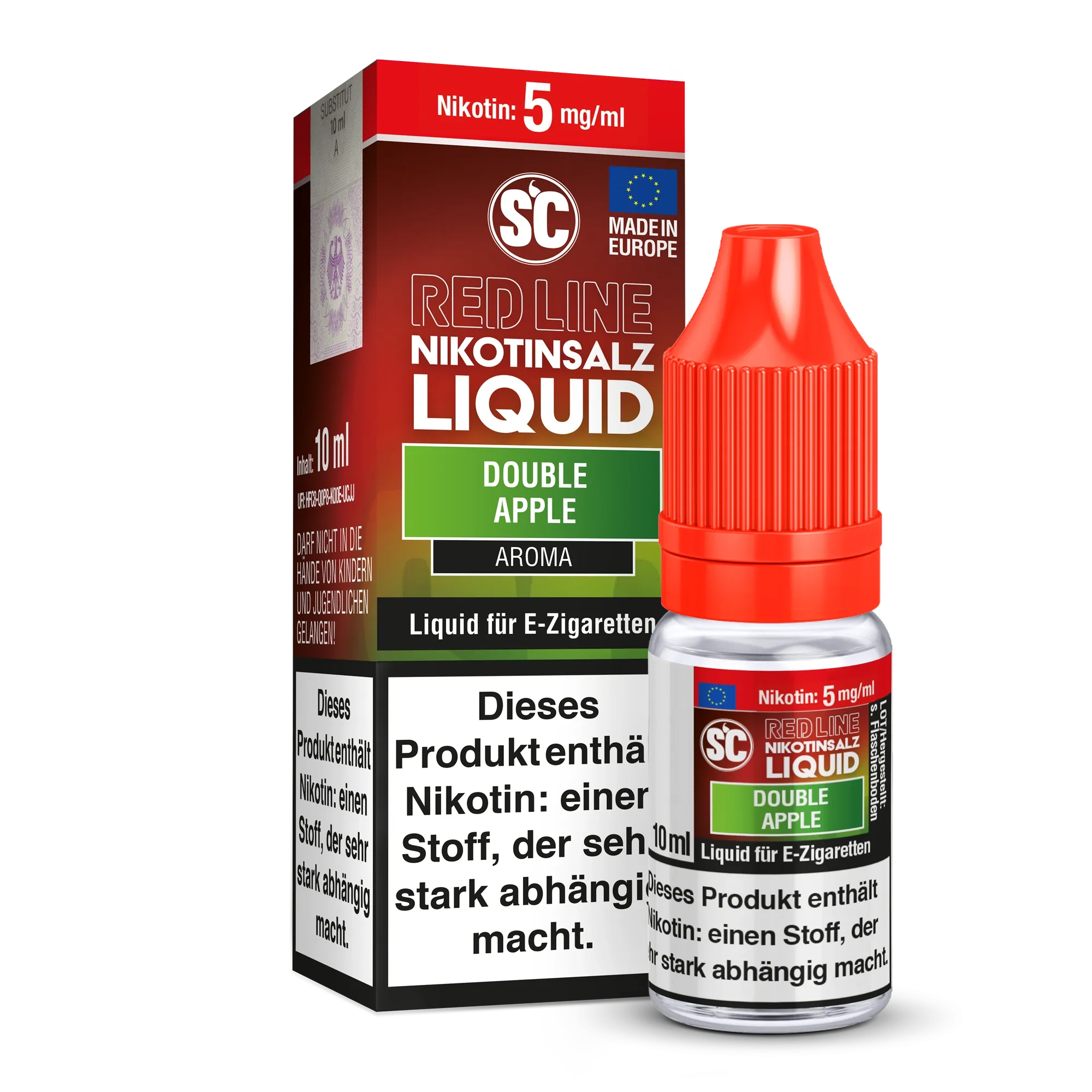 SC Redline 10ml Double Apple 5 mg/ml