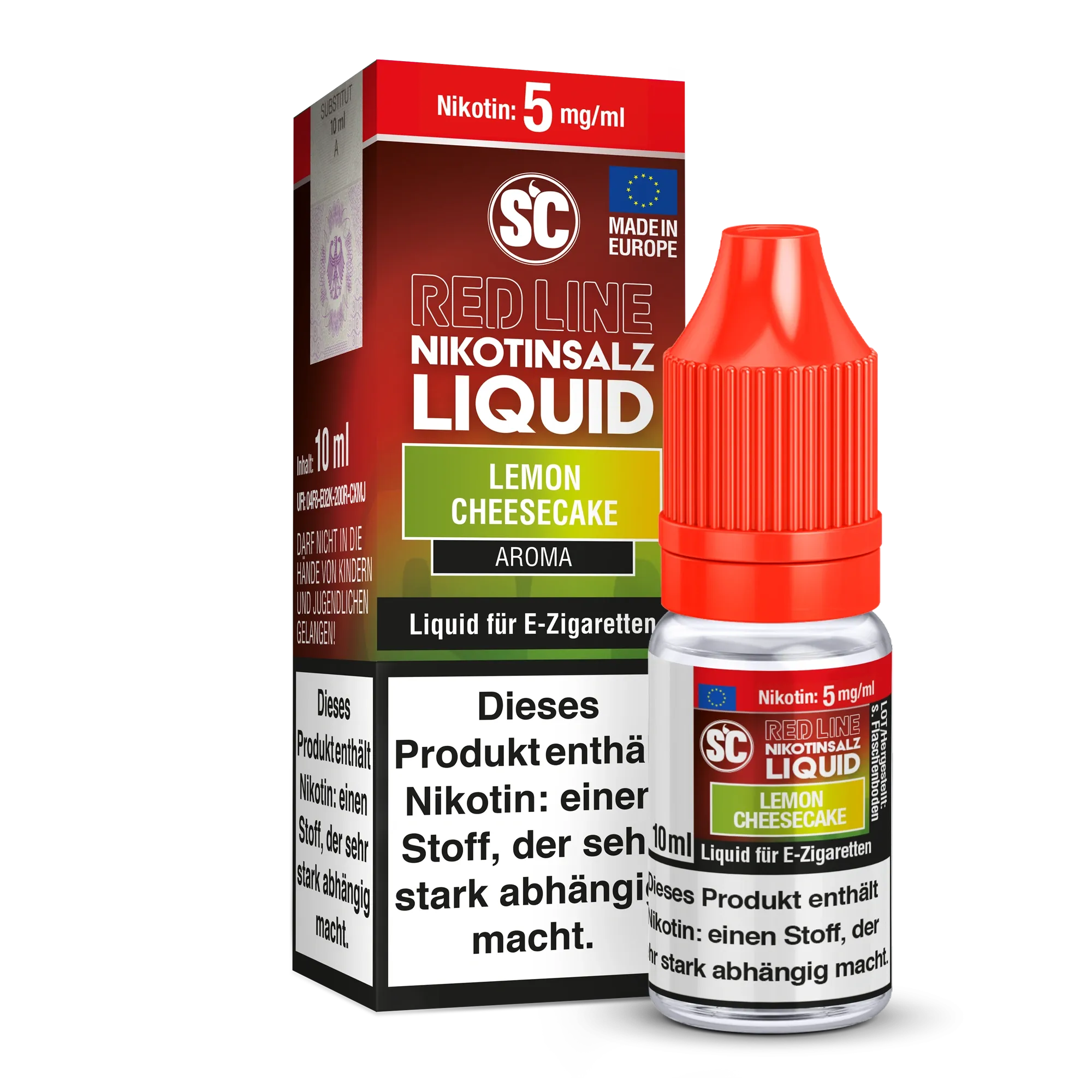 SC Redline 10ml Lemon Cheesecake 5 mg/ml