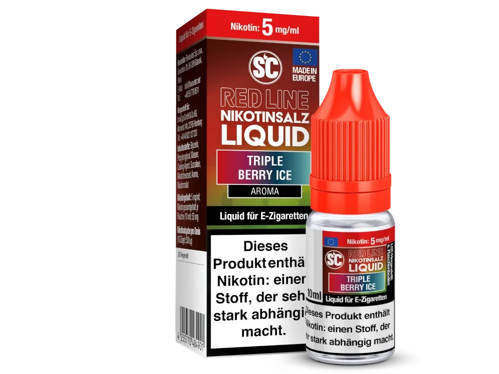 SC Redline 10ml Triple Berry Ice 5 mg/ml