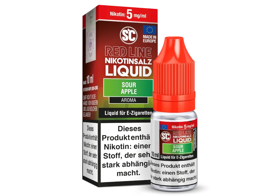 SC Redline 10ml Sour Apple 5 mg/ml