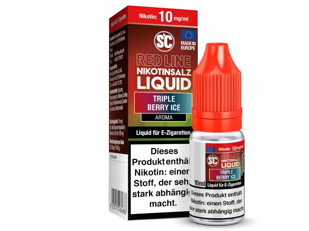 SC Redline 10ml Triple Berry Ice 10 mg/ml