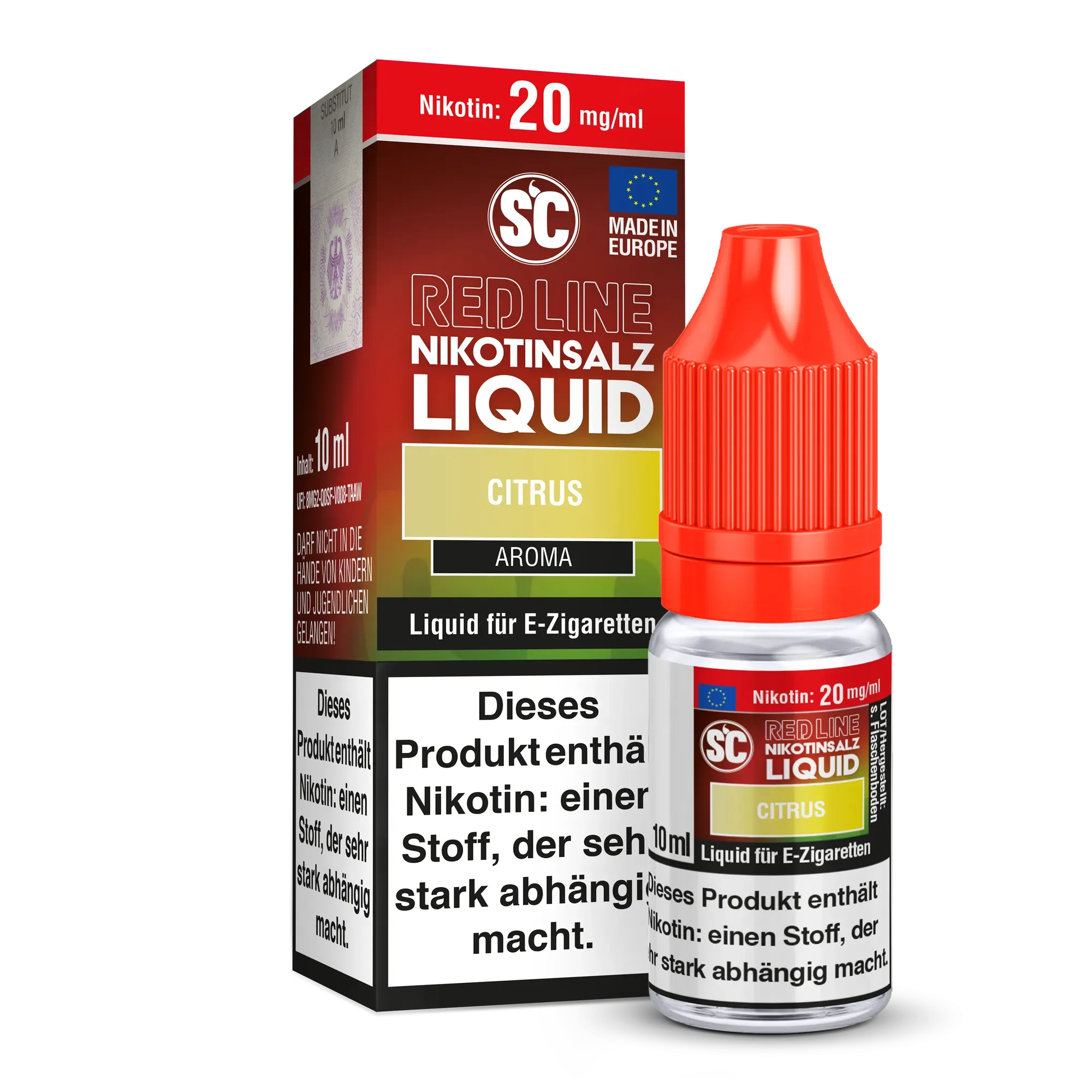 SC Redline 10ml Citrus 20 mg/ml