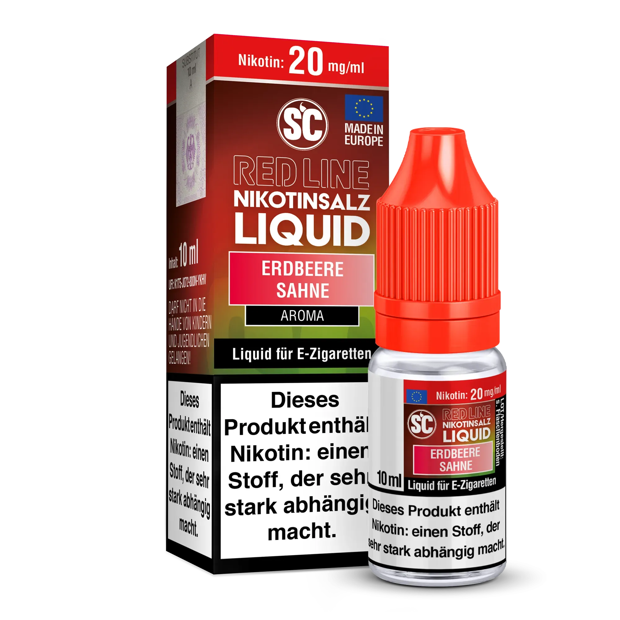 SC Redline 10ml Erdbeere Sahne 20 mg/ml