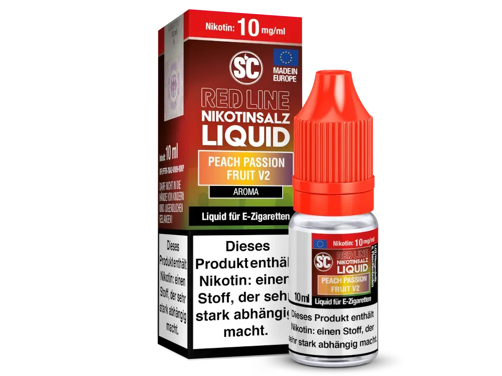 SC Redline 10ml Peach Passion Fruit V2 10 mg/ml