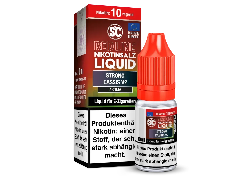 SC Redline 10ml Strong Cassis V2 10 mg/ml