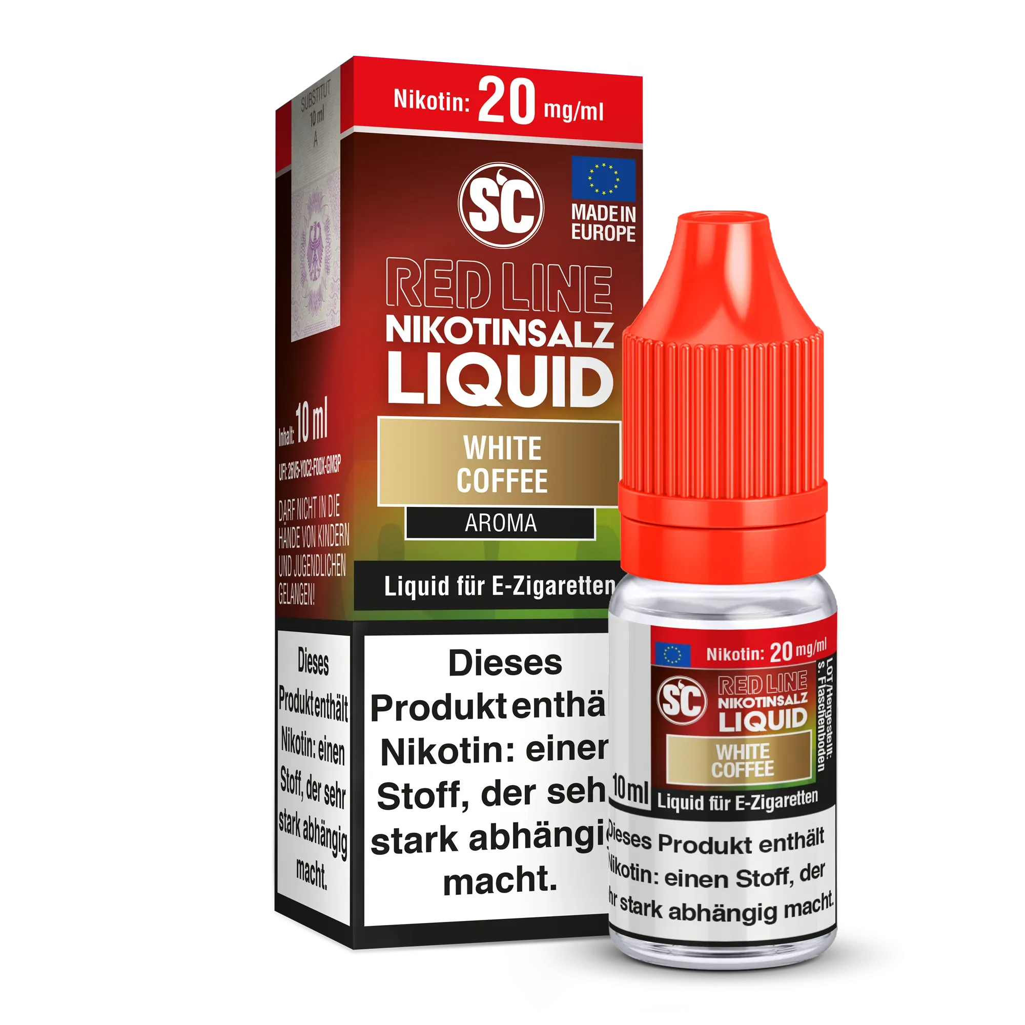 SC Redline 10ml White Coffee 20 mg/ml