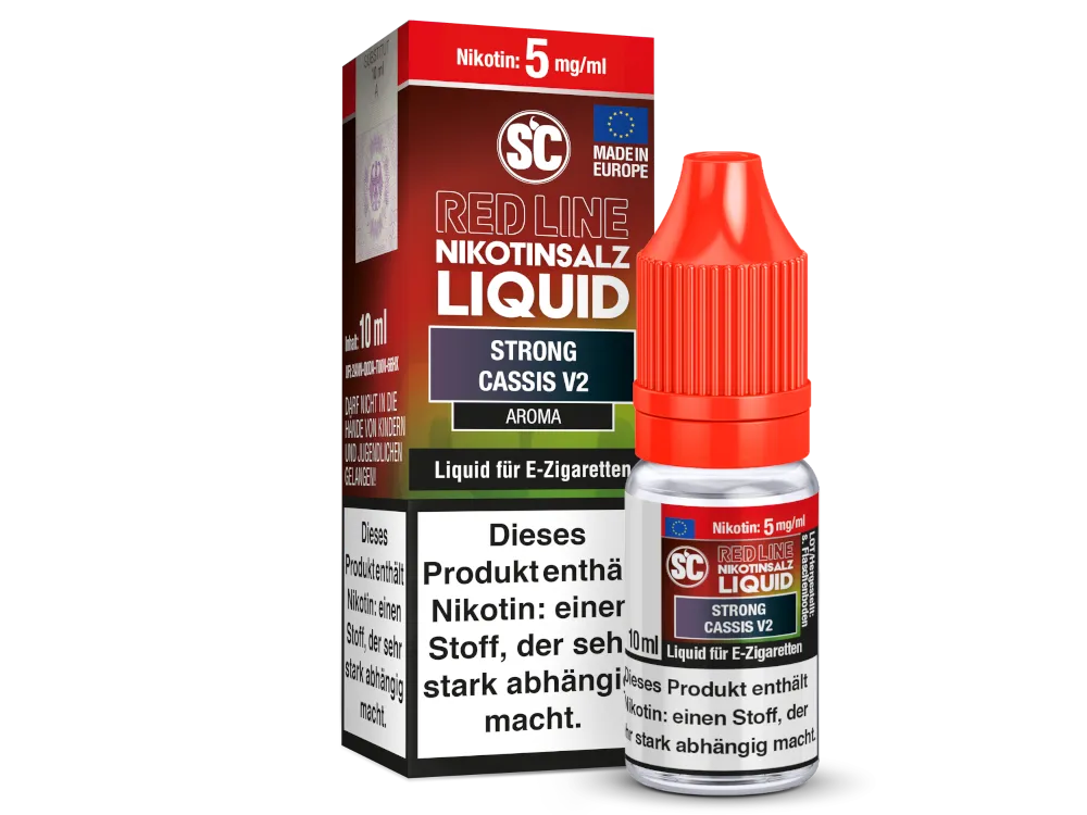 SC Redline 10ml Strong Cassis V2 5 mg/ml