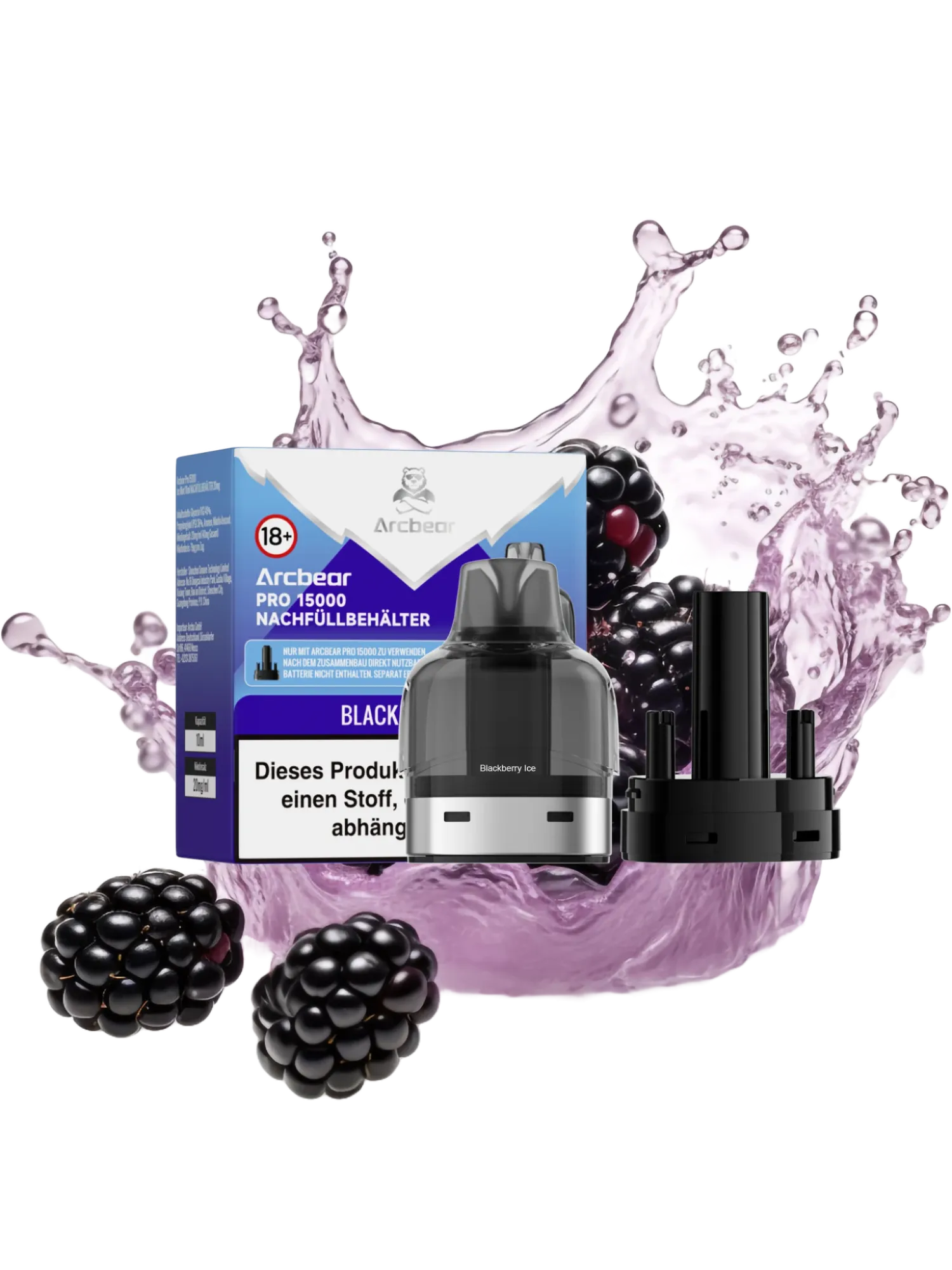 Arcbear 15000 Pods Blackberry Ice