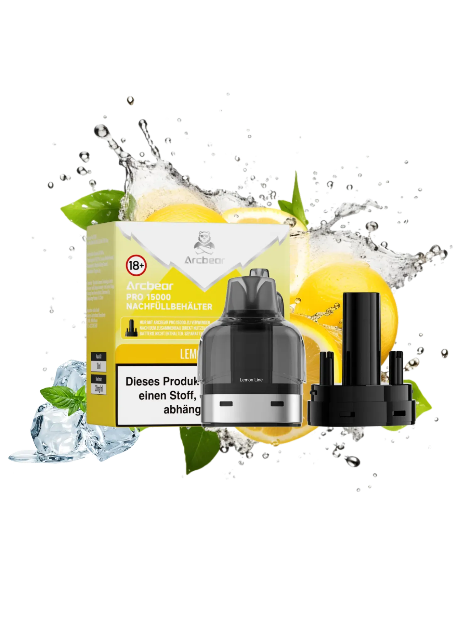Arcbear 15000 Pods Lemon Line